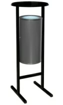 Урна уличная Титан СтритЛайн СЛ-250 (серая)