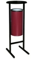 Урна уличная Титан СтритЛайн СЛ-250 (бордо)